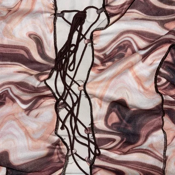 Disco Mesh Mini Dress - Picture 5 of 5